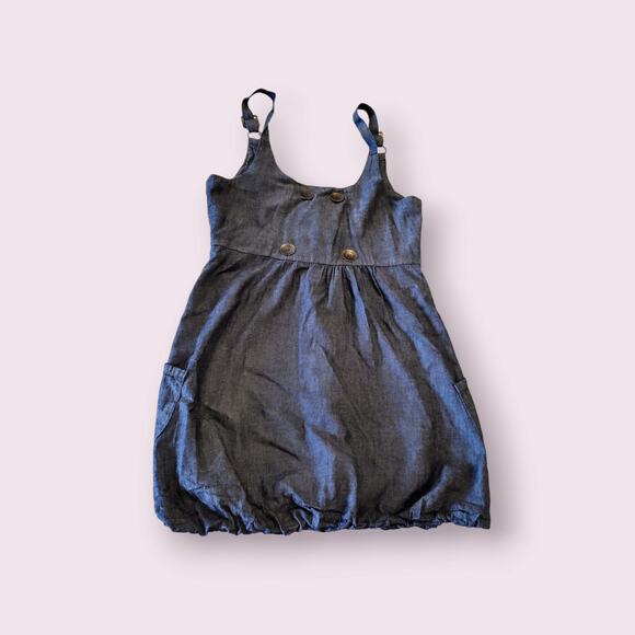 Ci Sono By Cavalini Women's Medium Navy Overall Bodycon Dress - Picture 7 of 7